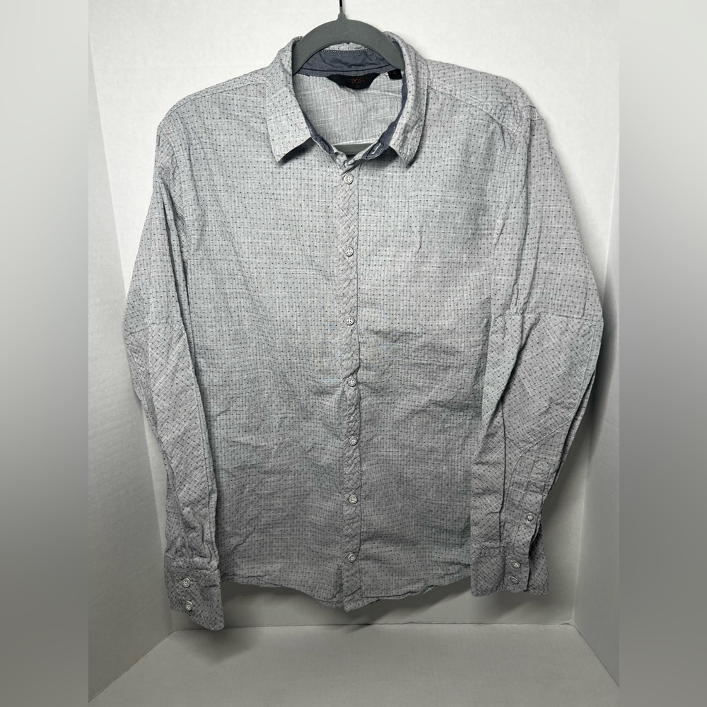 Outpost Men’s Longsleeve Buttondown Shirt (Large)
